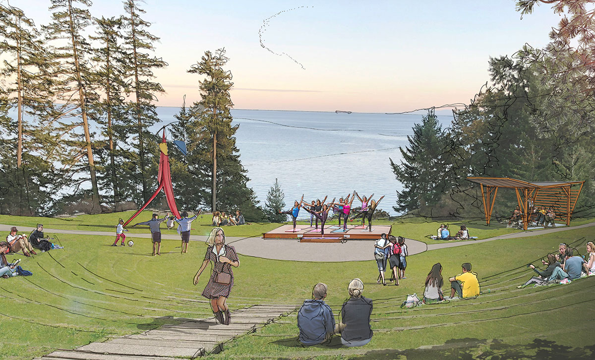 Bluffs Amphitheatre city of Colwood